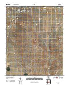 Lobo Hill 2010 topographic map thumbnail