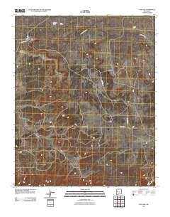 The Dyke 2010 topographic map thumbnail