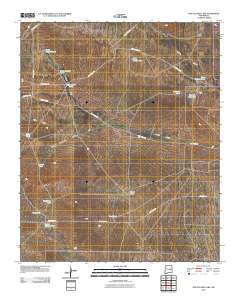 The Old Dry Lake 2010 topographic map thumbnail