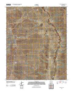 Belen NW 2010 topographic map thumbnail
