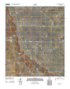 Maljamar NE 2010 topographic map thumbnail