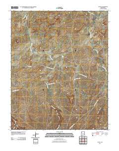 Toyee 2010 topographic map thumbnail
