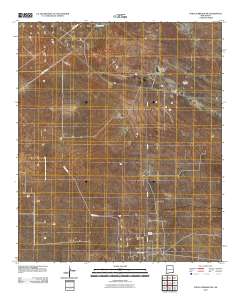 Paduca Breaks NW 2010 topographic map thumbnail