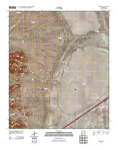 Mondel 2010 topographic map thumbnail