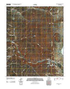 Montezuma 2010 topographic map thumbnail