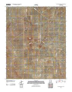 Rattlesnake Hill 2010 topographic map thumbnail