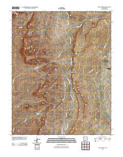 Sand Spring 2010 topographic map thumbnail