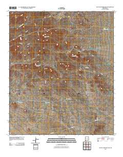 South Pyramid Peak 2010 topographic map thumbnail