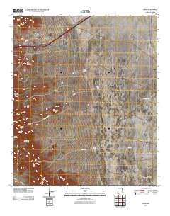 Steins 2010 topographic map thumbnail