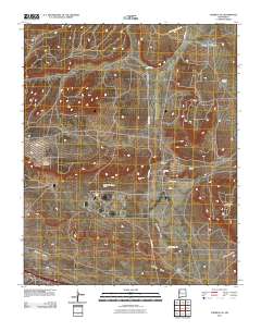 Thoreau NE 2011 topographic map thumbnail