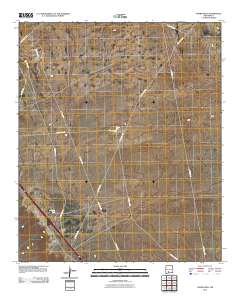 Thorn Well 2010 topographic map thumbnail
