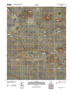 Tripod Mountain 2010 topographic map thumbnail
