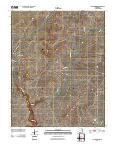 Taylor Springs 2010 topographic map thumbnail