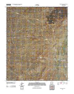 York Ranch 2010 topographic map thumbnail
