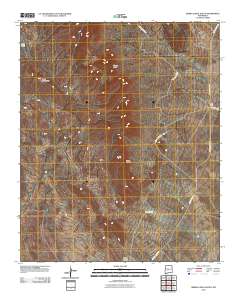 Sierra Larga South 2010 topographic map thumbnail