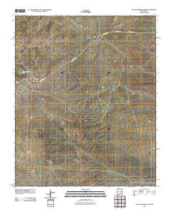 Santa Barbara Lake 2010 topographic map thumbnail