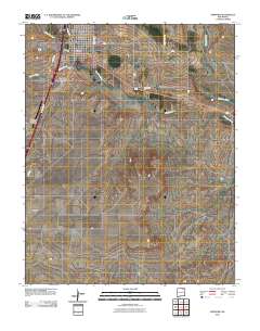 Springer 2010 topographic map thumbnail