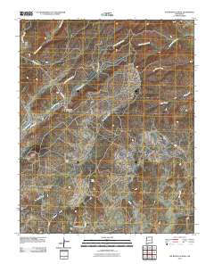 Tse Bonita School 2010 topographic map thumbnail