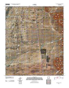 Tularosa NE 2010 topographic map thumbnail