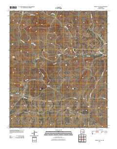 White Flat SE 2010 topographic map thumbnail
