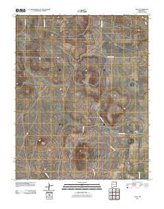 Yates 2010 topographic map thumbnail