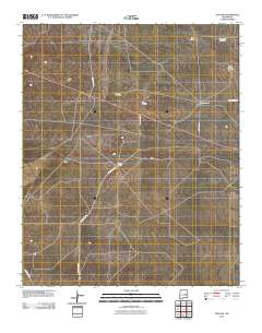Yeso NW 2010 topographic map thumbnail