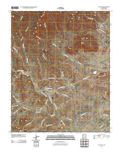 Tohatchi 2010 topographic map thumbnail
