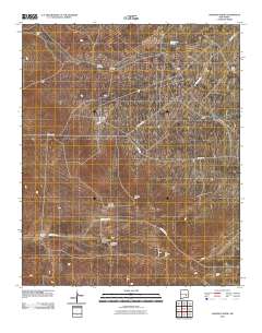 Shannon Draw 2010 topographic map thumbnail