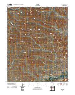 Turley 2010 topographic map thumbnail