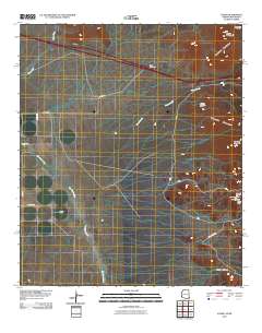 Vanar 2010 topographic map thumbnail