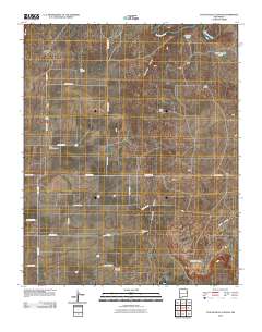 Tuscocoillo Canyon 2010 topographic map thumbnail