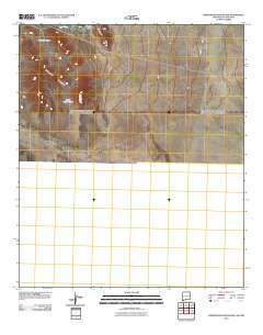 Whitewater Mountains 2010 topographic map thumbnail