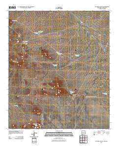 Victorio Ranch 2010 topographic map thumbnail