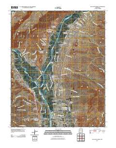 San Juan Pueblo 2011 topographic map thumbnail