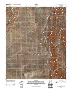San Lorenzo Spring 2010 topographic map thumbnail