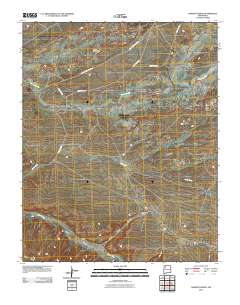 Sargent Ranch 2010 topographic map thumbnail