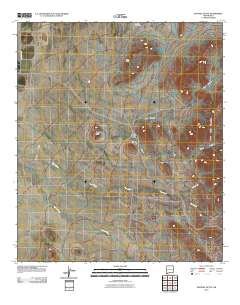 Sentinel Butte 2010 topographic map thumbnail