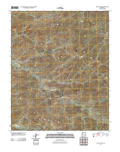 Seven Lakes 2010 topographic map thumbnail