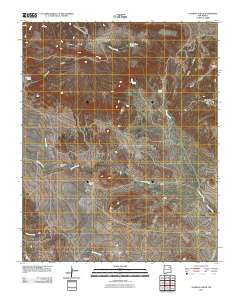 Alamosa Creek 2010 topographic map thumbnail