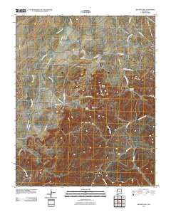 Big Rock Hill 2010 topographic map thumbnail