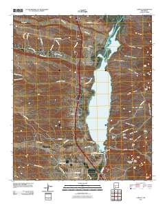 Caballo 2010 topographic map thumbnail