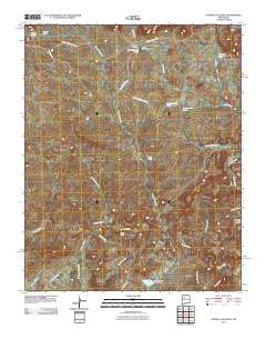 Canada Calladita 2010 topographic map thumbnail