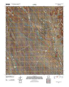 Cienega Ranch 2010 topographic map thumbnail