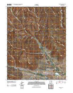 Cimarron 2010 topographic map thumbnail