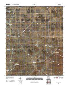 Bigbee Draw 2010 topographic map thumbnail