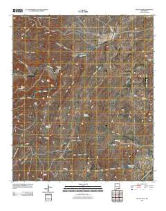 Azotea Peak 2010 topographic map thumbnail
