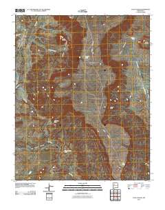Casa Salazar 2010 topographic map thumbnail