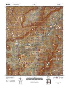 Acoma Pueblo 2010 topographic map thumbnail