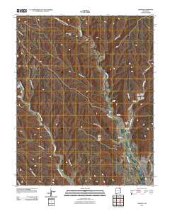 Dawson 2010 topographic map thumbnail