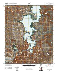 Elephant Butte 2010 topographic map thumbnail
